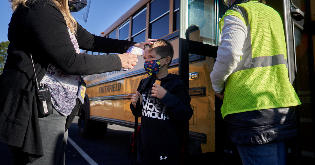 Schoolchildren Seem Unlikely to Fuel Coronavirus Surges,
Scientists Say 1
