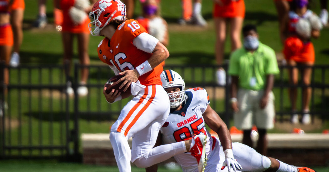 Clemson’s Trevor Lawrence Tests Positive for the
Coronavirus 1