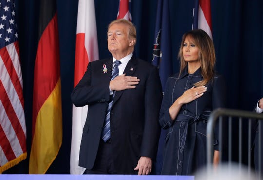 'May God's healing powers touch them': Twitter reacts after
President Donald Trump announces he and Melania are positive for
COVID-19 1