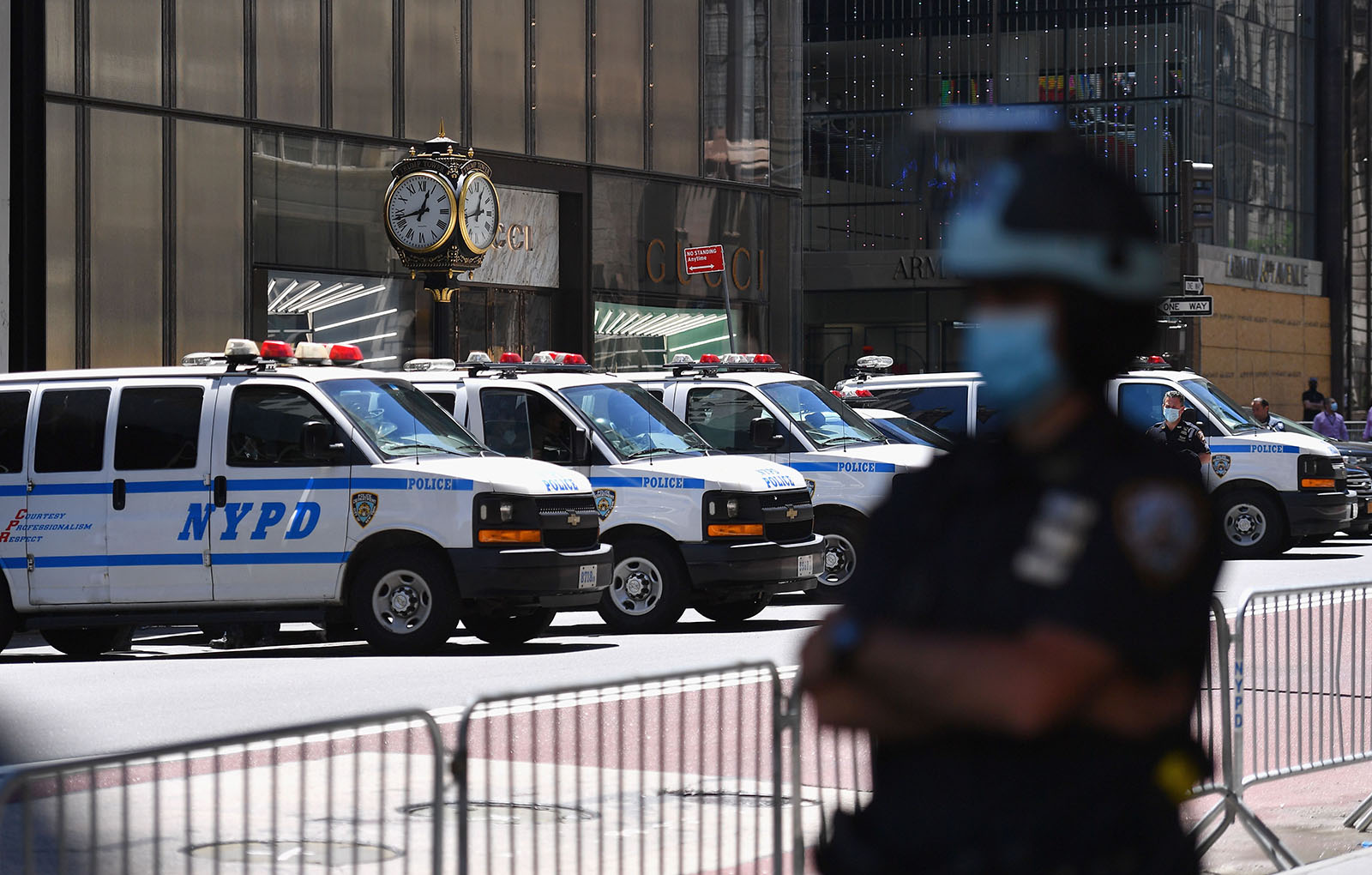 NYPD on alert after 'uptick' in officer Covid-19
cases 1