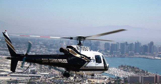 BLM Protester Pointed Laser at San Diego Police Helicopter,
Say Feds 1 BLM Protester Pointed Laser at San Diego Police Helicopter,
Say Feds 1