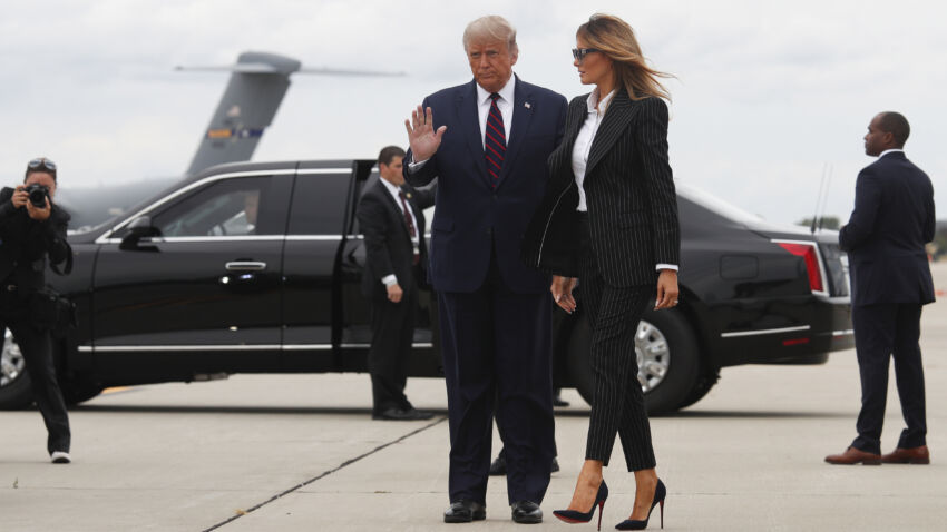 President Trump and first lady test positive for
COVID-19 1