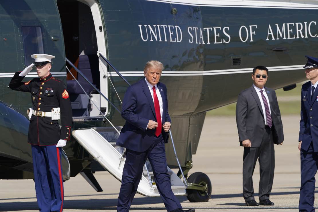 UPDATED: Trump Tests Positive for COVID-19, Begins
Quarantine ‘Immediately’ 1