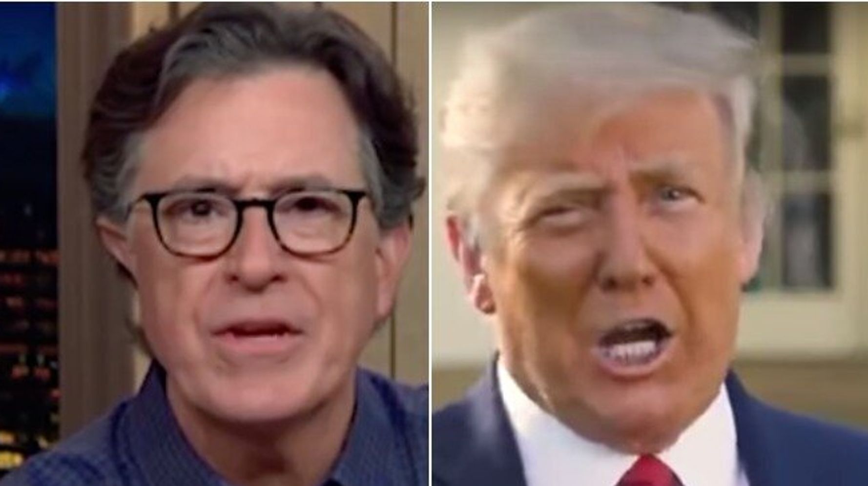Colbert Gets Awkward Coronavirus Confession From Trump In
Fake Zoom Interview 1