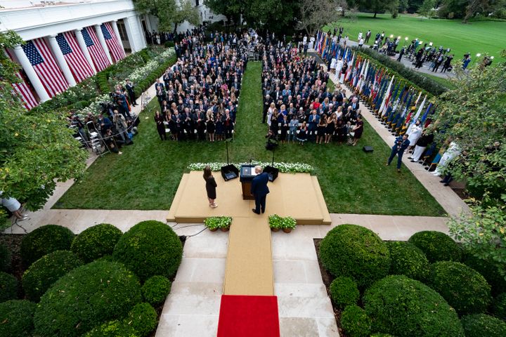 D.C. Health Dept. Urges Anyone Who Attended Rose Garden
Event To Take COVID-19 Test 1