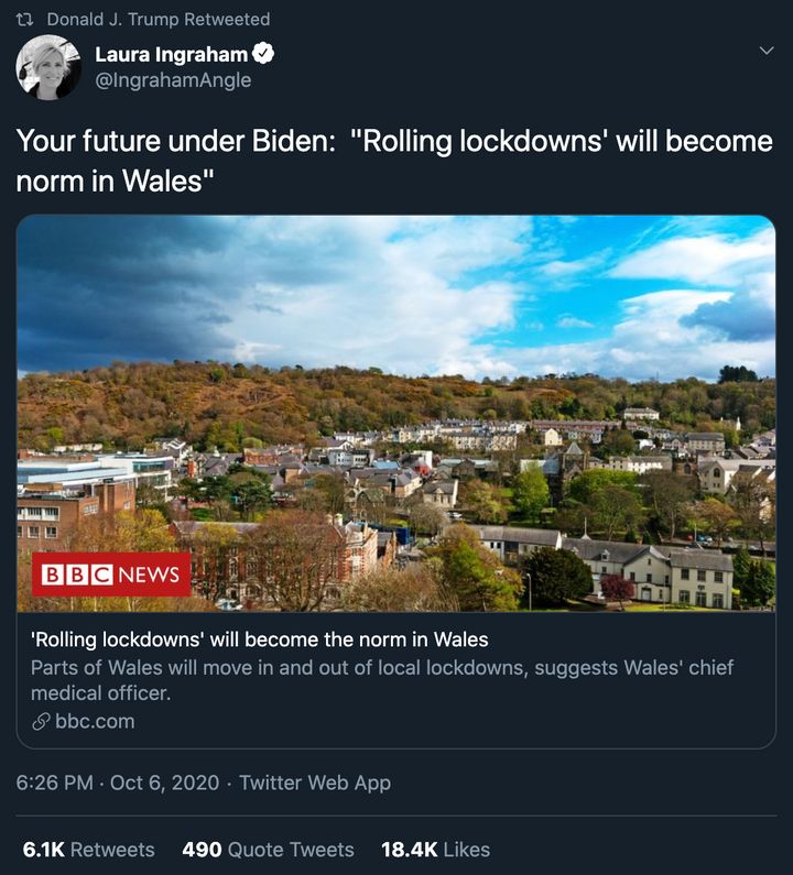 Welsh Politicians Hit Back After Trump Criticizes Wales’
COVID-19 Lockdowns 1