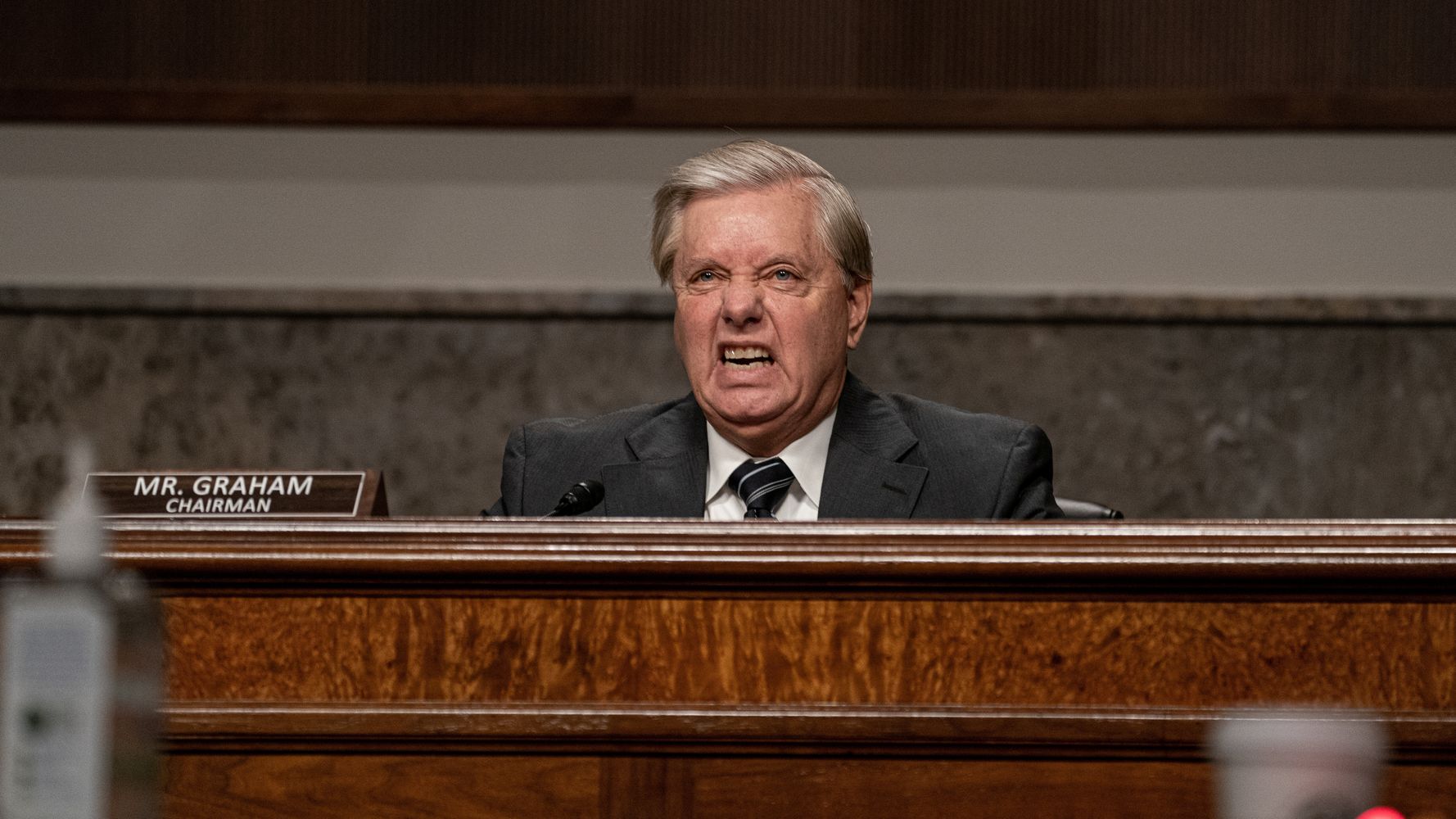 South Carolina Senate Debate Canceled After Lindsey Graham
Refuses To Take COVID-19 Test 1