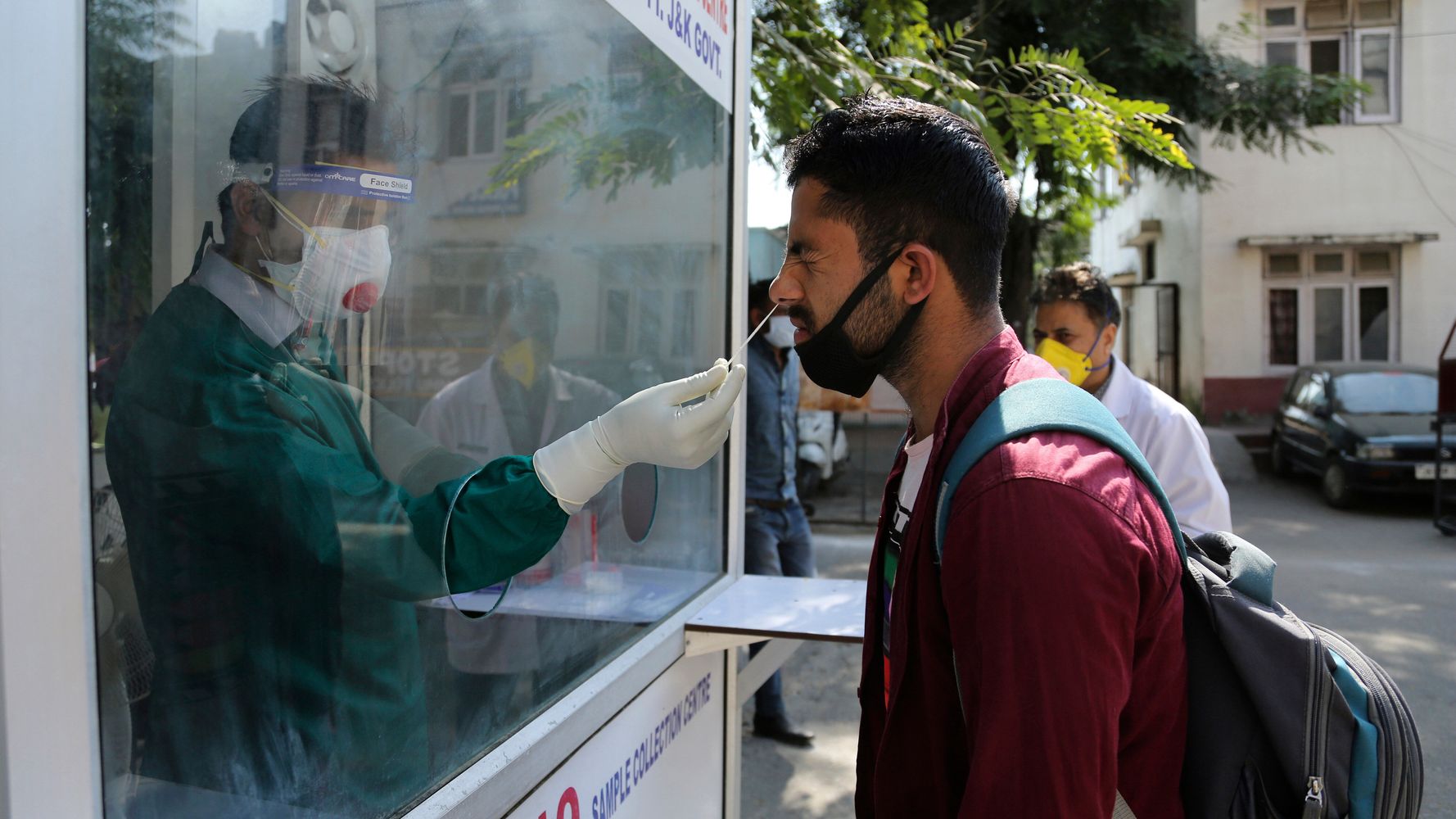 Global Coronavirus Cases Rise By One-Day Record Of
400,000 1