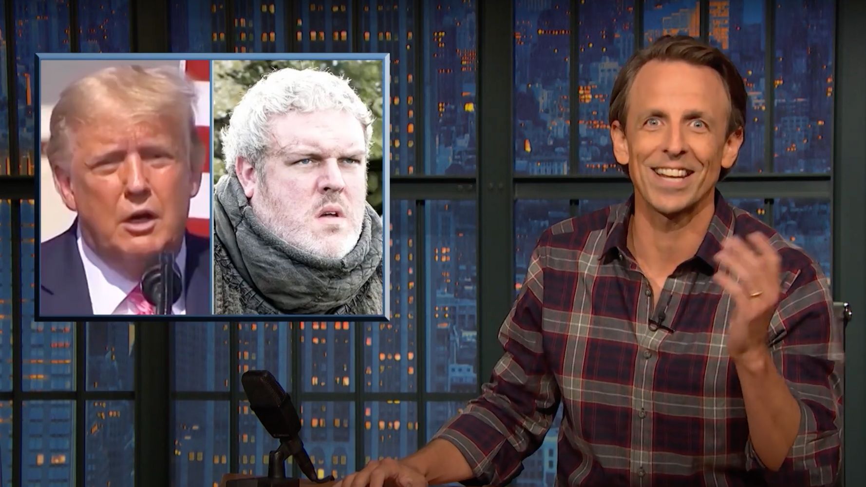 Seth Meyers Says Trump Has Gone ‘Full Hodor’ Complaining
About COVID-19 1