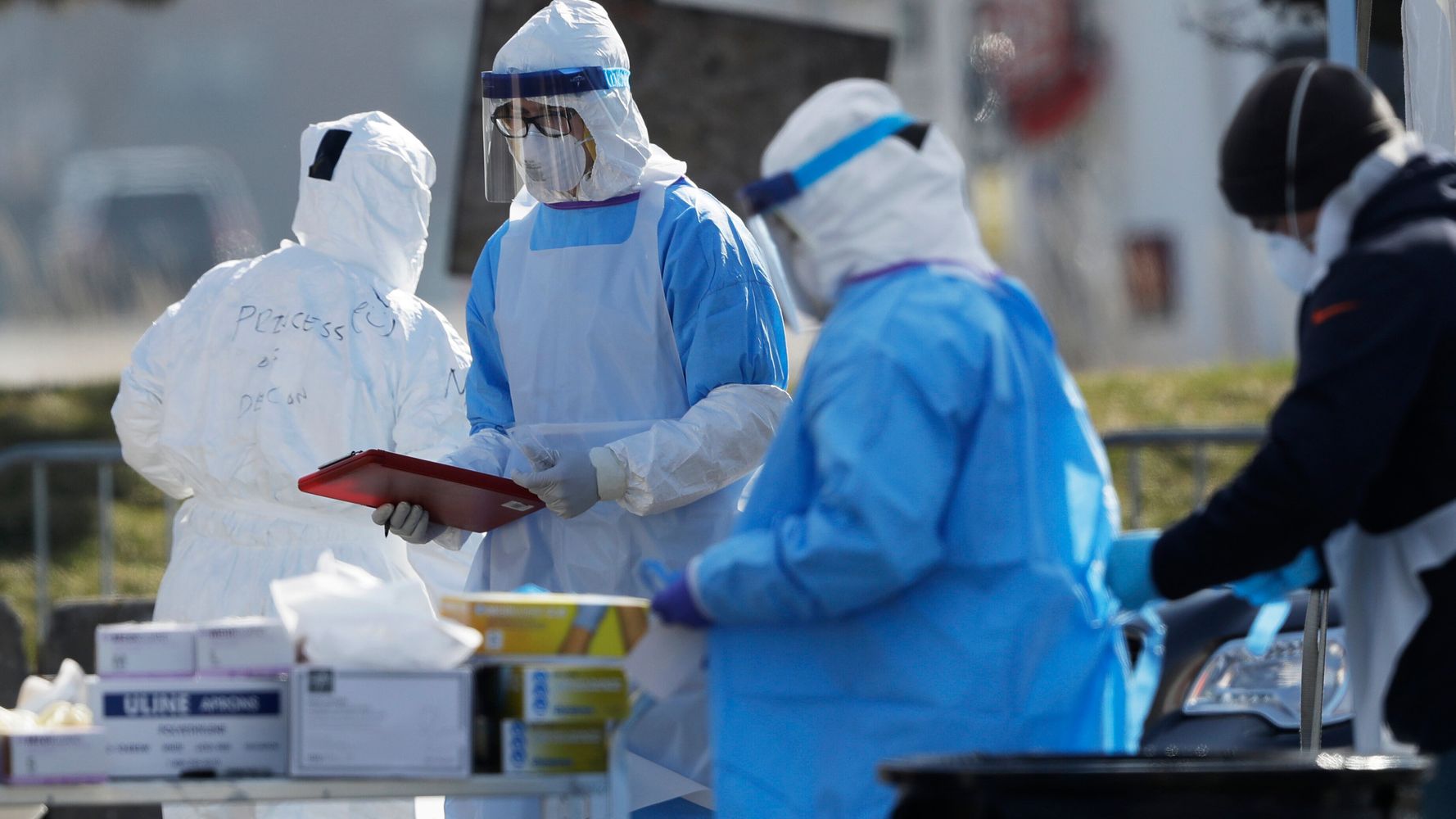 U.S. Reports Record-Breaking 100,000 COVID-19 Cases In
Single Day 1