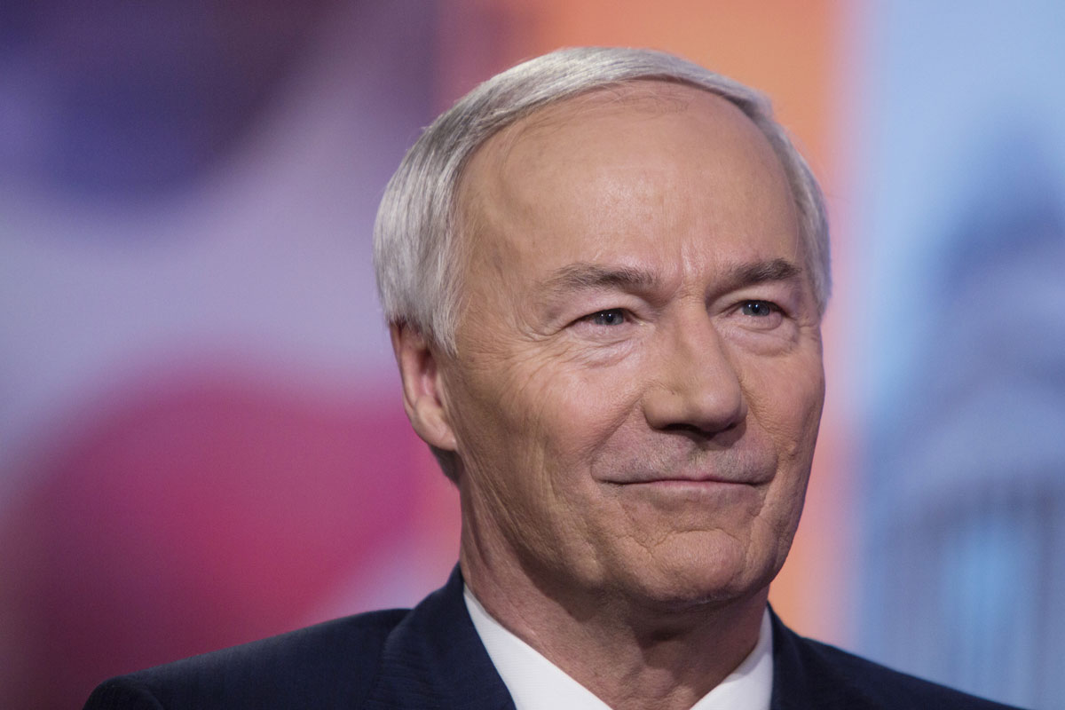 Arkansas governor tests negative after possible Covid-19
exposure 1