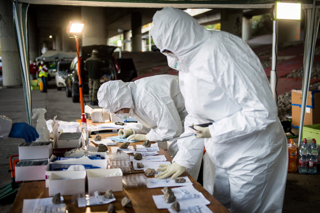 Slovakia tests over 1 million people for COVID-19 in single
day 1