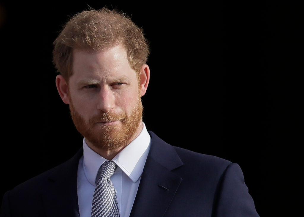 Prince Harry spotted wearing chic mask by Oakland
designer 1