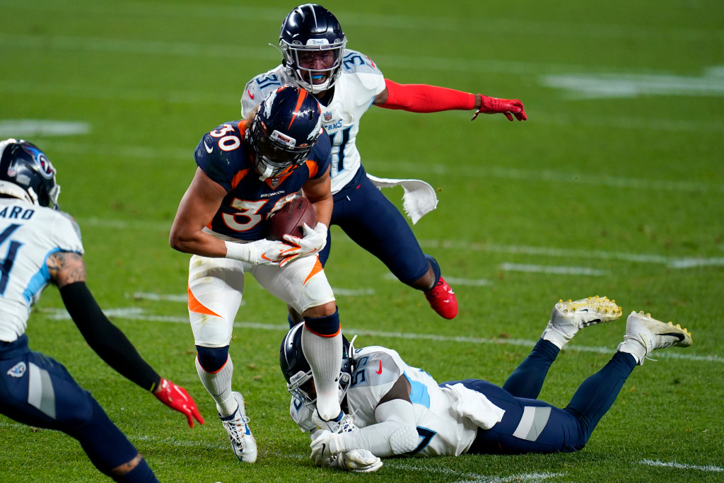 Broncos Briefs: Phillip Lindsay says toe is “feeling 100%”
for Patriots clash 1