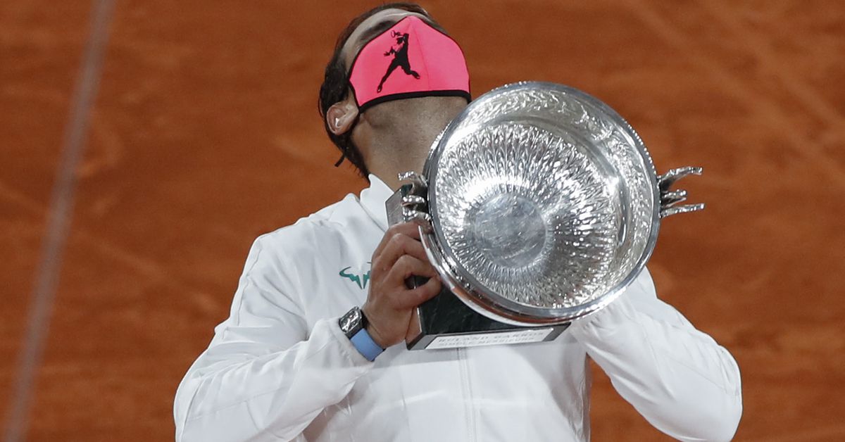 Rafael Nadal wins French Open to tie Roger Federer with 20
major titles 1