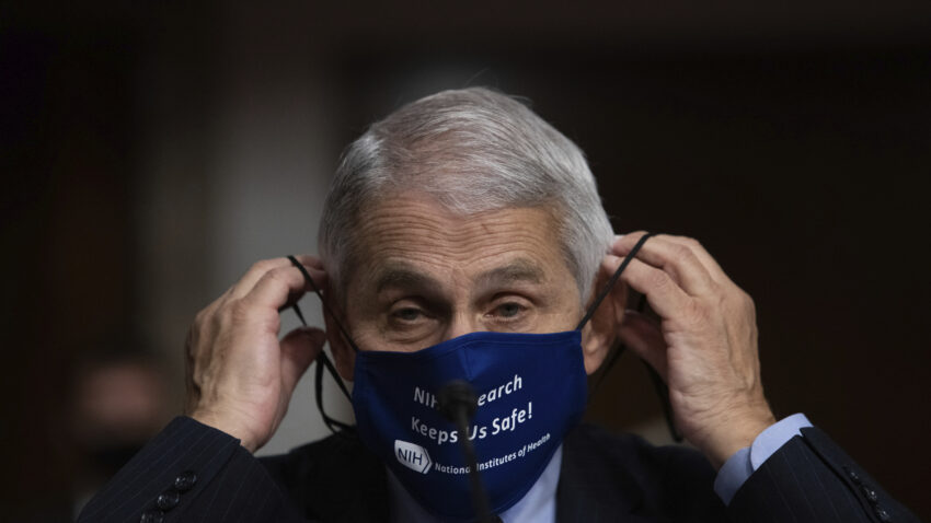 Dr. Fauci: Avoid large gatherings without masks 1