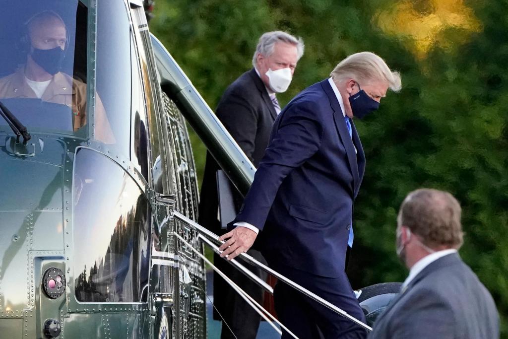 Donald Trump receives treatment for COVID-19 at military
hospital as new cases among allies emerge 1