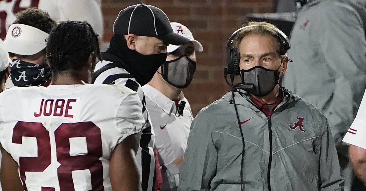 Alabama coach NIck Saban tests positive for COVID-19 1