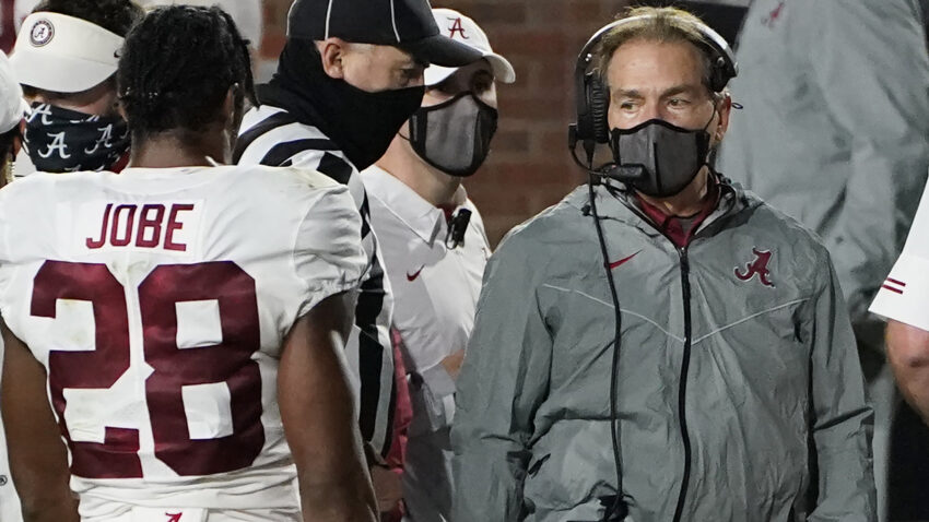 Nick Saban tests positive for COVID-19 1