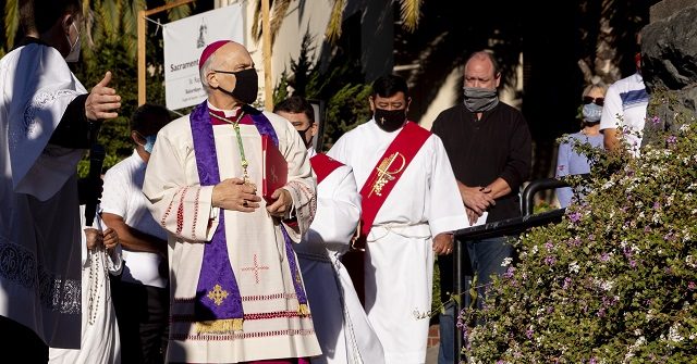 San Francisco Archbishop Performs Exorcism at Protest
Site 1
