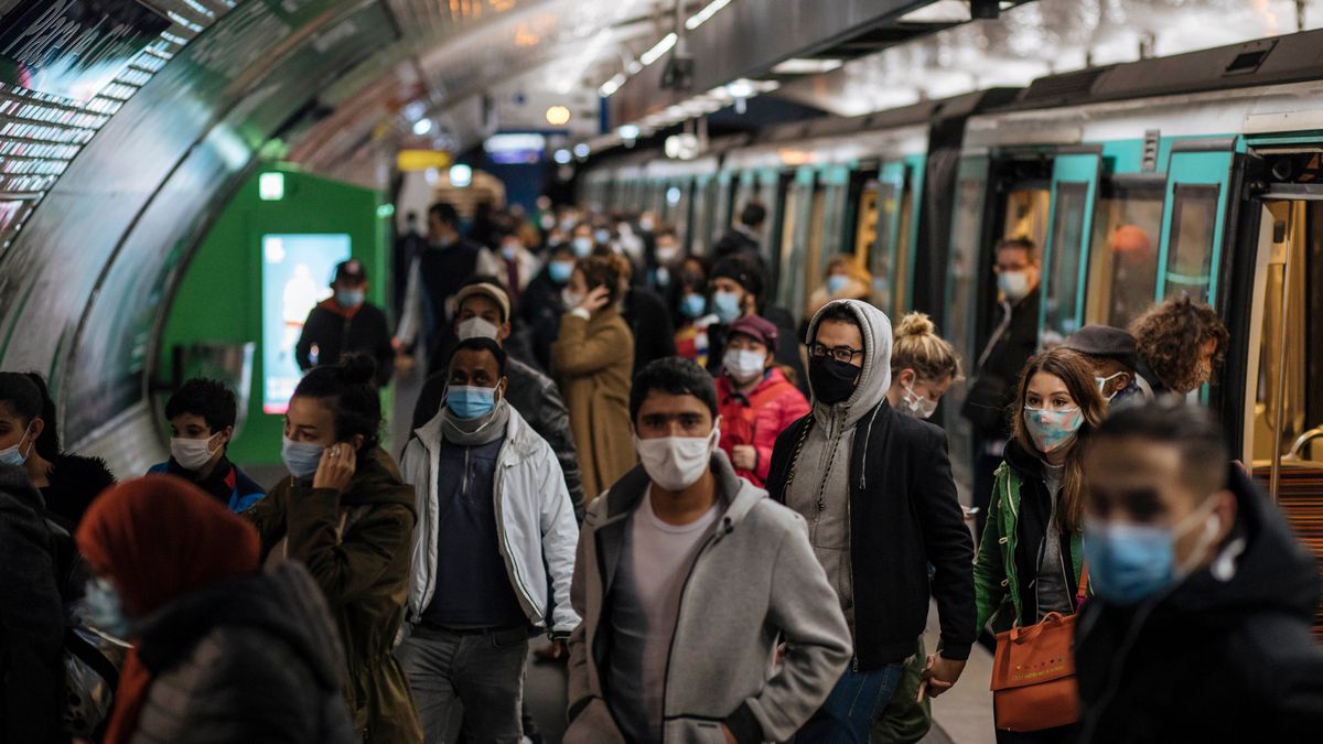 France imposes month-long lockdown as coronavirus cases
flood hospitals 1