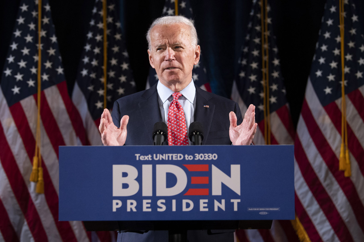 Biden has absolutely nothing to add when it comes to
fighting COVID-19 1