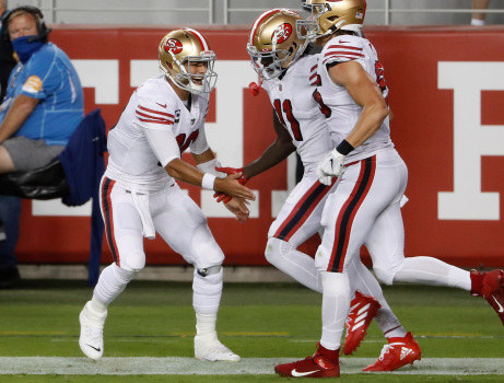 49ers at Patriots: Five keys to winning Garoppolo’s return
trip to New England 1