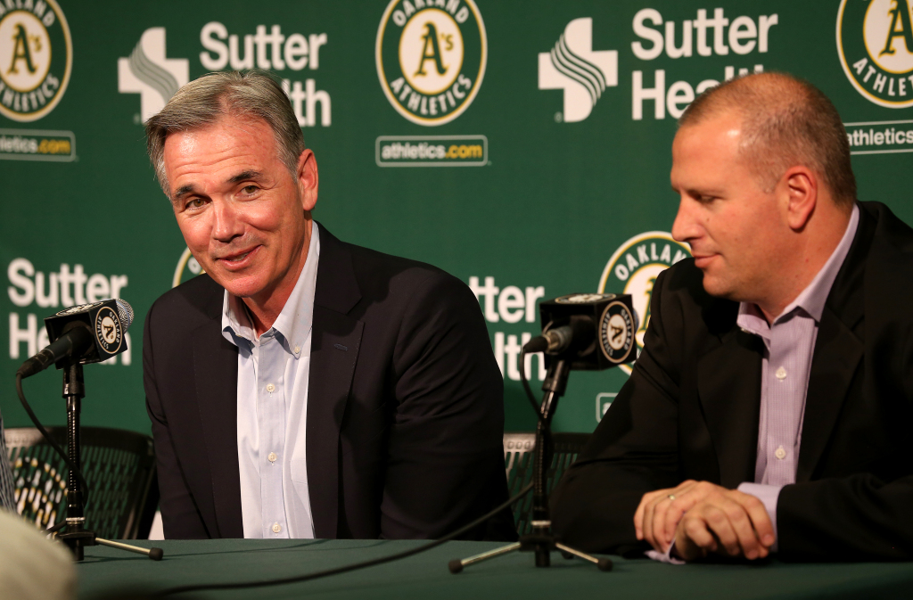 If Billy Beane leaves the A’s, who becomes the face of the
front office? 1