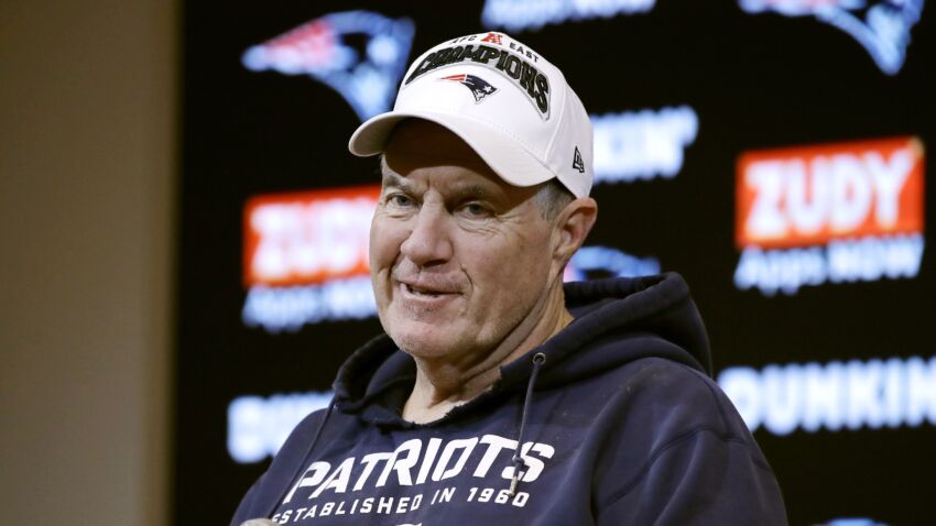 If Patriots pull it off, where would this rate among Bill
Belichick’s best regular-season wins? 1