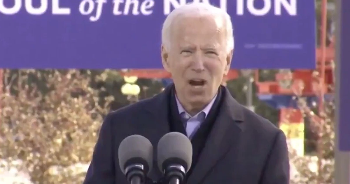 VIDEO: Biden Proclaims ‘America Is Dead Because
COVID-19’ 1