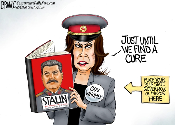 Reminder: Michigan Supreme Court has already struck down
Queen Whitmer’s coronavirus lockdowns as unconstitutional 1