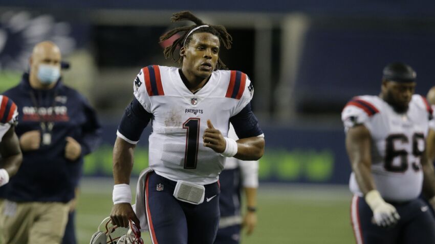 4 takeaways from Cam Newton testing positive for
COVID-19 1