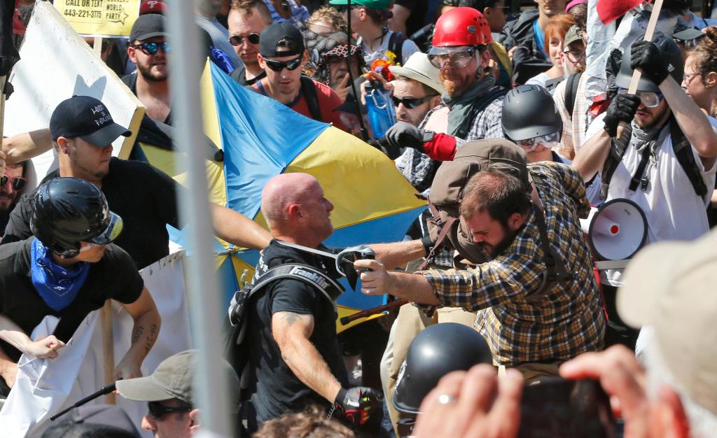 Man jailed for Charlottesville rally riots, torch march
attends San Francisco State University 1