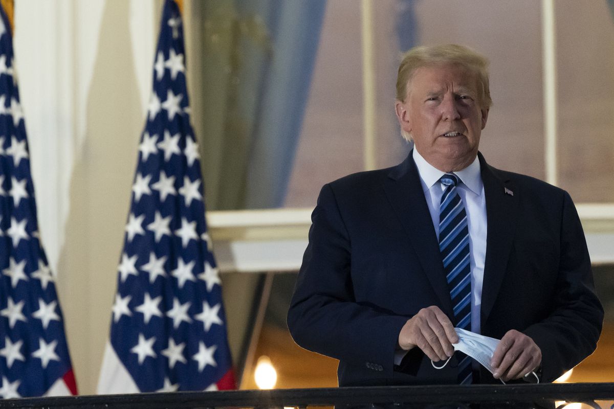 Column: Why are Trump and Republicans the ones getting
COVID-19? Must be a liberal conspiracy. 1