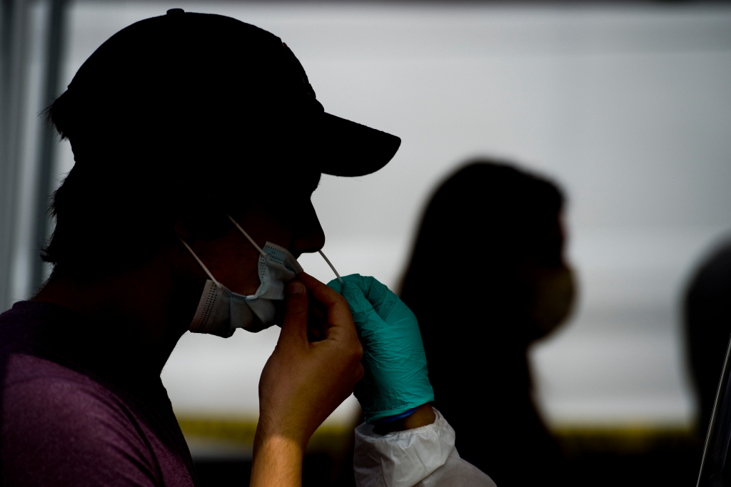 State closes five COVID-19 testing sites Monday due to
winter weather 1
