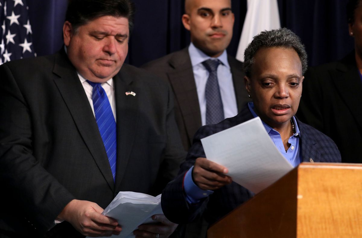 The Spin: Lightfoot argues again that bars and restaurants
aren’t driving COVID-19 spread | Chicago’s security plan for
Election Day unrest | Foxx-O’Brien nearly tied — in money
race 1 The Spin: Lightfoot argues again that bars and restaurants
aren’t driving COVID-19 spread | Chicago’s security plan for
Election Day unrest | Foxx-O’Brien nearly tied — in money
race 1