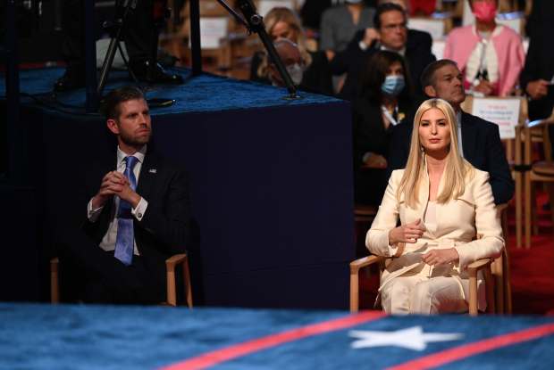 Barron and Ivanka Trump test negative for COVID-19 after
their father’s diagnosis 1