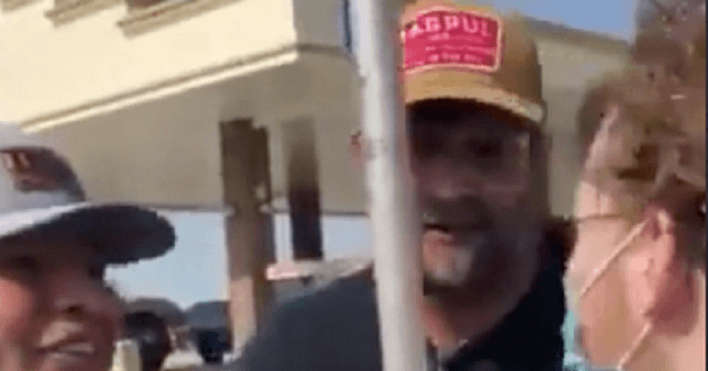 WATCH: Protester Punched During Texas Trump Parade
Stop 1