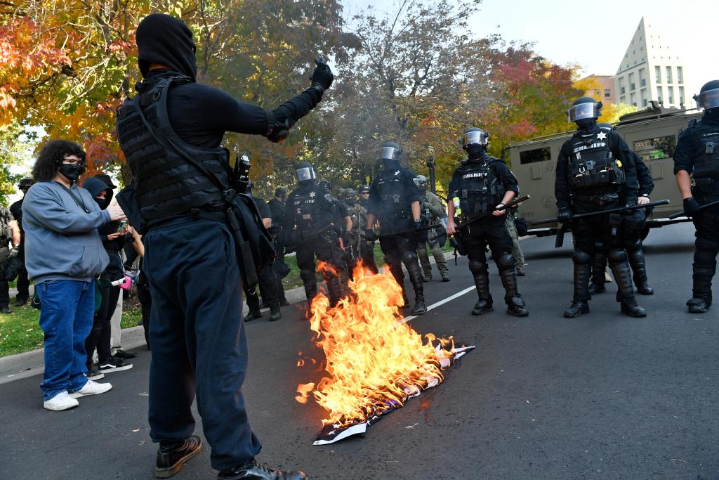 Video indicates slain Denver pro-police protester was upset
about being filmed 1
