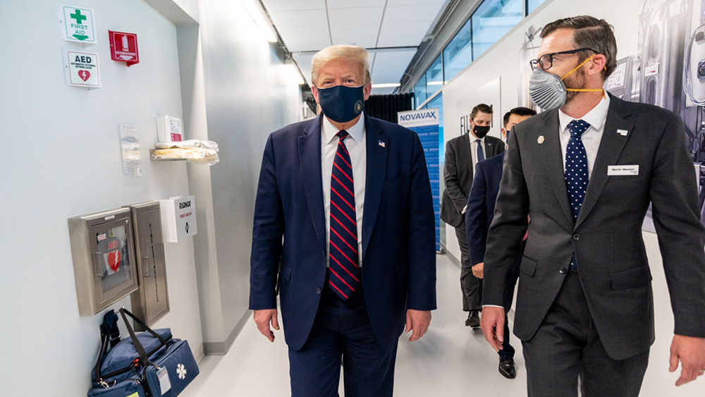 President Trump and First Lady both test “positive” for
COVID-19… doesn’t that mean Joe Biden and Chris Wallace are now
infected, too? 1