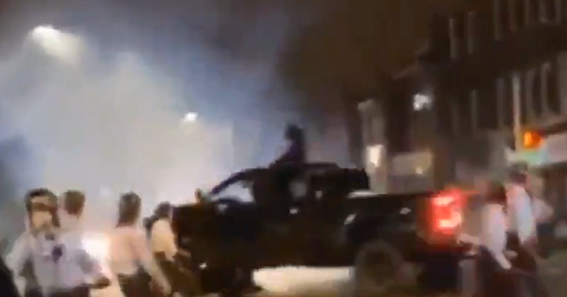 WATCH: Driver Runs Down Philadelphia Cops During Protest --
Officer Injured 1