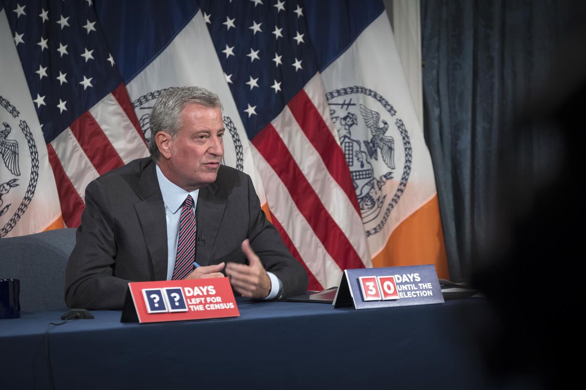 NYC schools, restaurants, nonessential businesses in COVID
hot spots to close Wednesday, de Blasio says 1 NYC schools, restaurants, nonessential businesses in COVID
hot spots to close Wednesday, de Blasio says 1