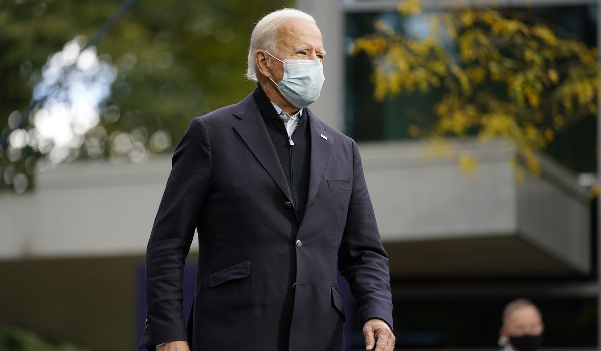 Joe Biden: Trump diagnosis a 'bracing reminder' we need to
take COVID-19 seriously 1