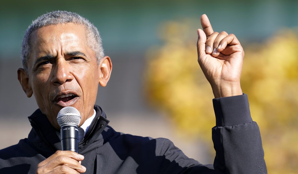 Barack Obama: Donald Trump 'cares about feeding his ego'
than protecting nation from COVID-19 1