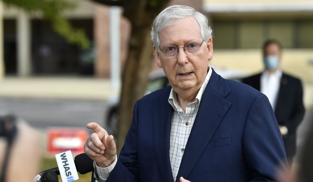 McConnell previews votes on coronavirus relief 1