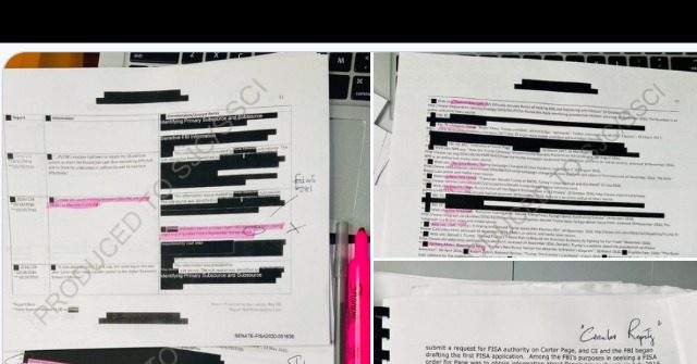 Declassified Spreadsheet Shows FBI Relied Heavily on Media
Reports to Support Steele's Claims 1