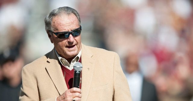 Legendary College Football Coach Bobby Bowden Says He Wanted
to Beat Coronavirus So He Could 'Vote for Trump' 1