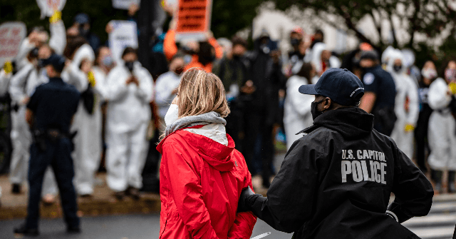U.S. Capitol Police Arrest 26 People Protesting Amy Coney
Barrett's Nomination 1
