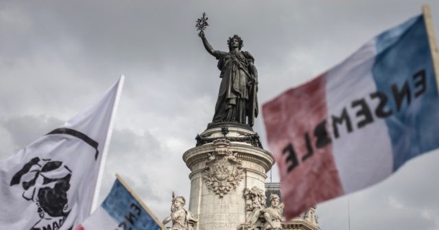 Protesters Demand Migrant Amnesty in Paris Day After Migrant
Terror Attack 1