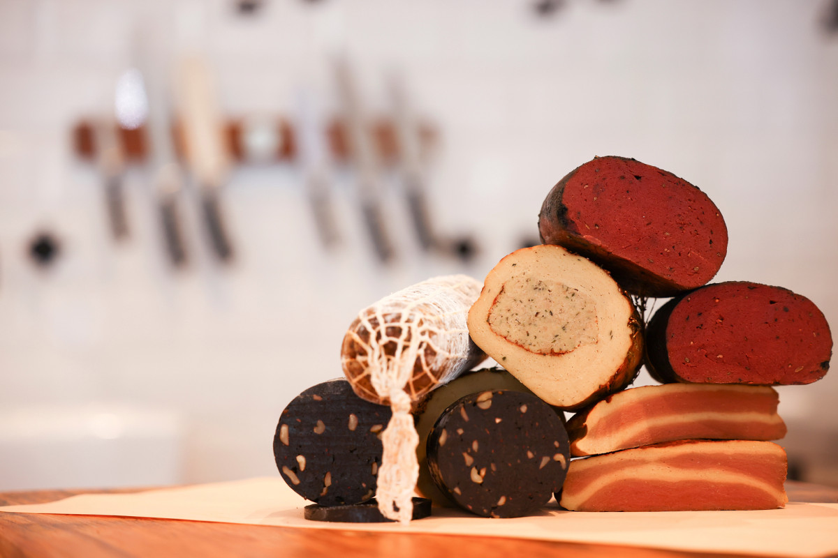 Vegan butcher shop opens in London 1